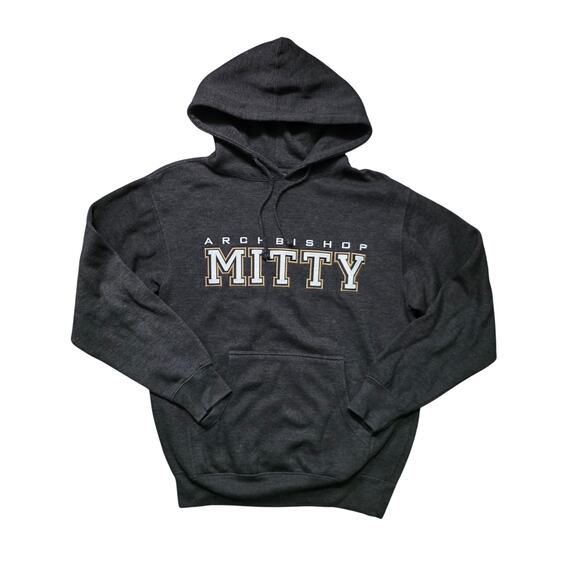 Archbishop Mitty Hoodie Men S Black Pullover - Picture 1 of 6